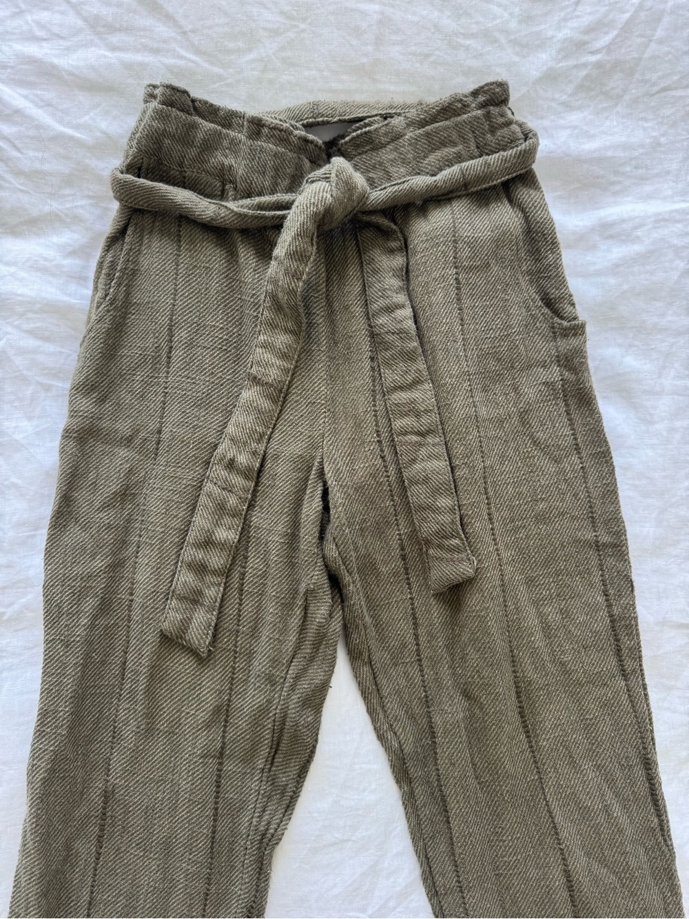 Free People Tie-Waist Pants